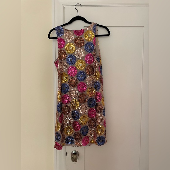 Trina Turk Sequin Shift Dress - Picture 2 of 7